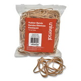 Universal UNV00454 Rubber Bands, Size 54, Assorted Lengths, 1/4lb Pack