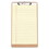 Universal UNV05563 Clipboard, 1/2" Capacity, Holds 8 1/2w X 14h, Brown, 3/pack, Price/PK