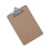 Universal UNV05610 Hardboard Clipboard, 1" Capacity, Holds 5w X 8h, Brown, Price/EA