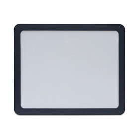 Universal UNV08165 Recycled Cubicle Dry Erase Board, 15 7/8 X 12 7/8, Charcoal, With Three Magnets