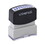 Universal UNV10043 Message Stamp, APPROVED, Pre-Inked One-Color, Blue, Price/EA