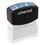 Universal UNV10056 Message Stamp, for DEPOSIT ONLY, Pre-Inked One-Color, Blue, Price/EA