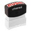Universal UNV10069 Message Stamp, Rush, Pre-Inked One-Color, Red, Price/EA