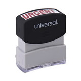 Universal UNV10070 Message Stamp, Urgent, Pre-Inked One-Color, Red