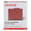 Universal UNV10270 Pressboard Classification Folder, Letter, Six-Section, Red, 10/box, Price/BX