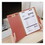 Universal UNV10290 Pressboard Classification Folder, Letter, Eight-Section, Red, 10/box, Price/BX