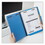 Universal UNV10301 Pressboard Classification Folders, Letter, Six-Section, Cobalt Blue, 10/box, Price/BX