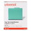 Universal UNV10302 Bright Colored Pressboard Classification Folders, 2" Expansion, 2 Dividers, 6 Fasteners, Letter Size, Emerald Green, 10/Box, Price/BX