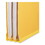 Universal UNV10319 Pressboard End Tab Classification Folders, Letter, Six-Section, Yellow, 10/box, Price/BX