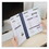 Universal UNV10401 Top Tab Classification Folders, 2" Expansion, Letter Size, Light Blue, 25/Box, Price/BX