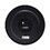 Universal UNV10417 Deluxe 13 1/2" Indoor/Outdoor Atomic Clock, 13.5" Overall Diameter, Black Case, 1 AA (sold separately), Price/EA