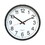 Universal UNV10431 Round Wall Clock, 12 5/8" Dia., Black, Price/EA