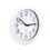 Universal UNV10461 Deluxe Whisper Quiet Clock, 12", White, 1 AA Battery, Price/EA