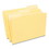 Universal UNV10524 File Folders, 1/3 Cut One-Ply Top Tab, Legal, Yellow/light Yellow, 100/box, Price/BX