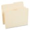 Universal UNV12112 File Folders, 1/2 Cut, One-Ply Top Tab, Letter, Manila, 100/box, Price/BX