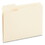 Universal UNV12121 File Folders, 1/3 Cut First Position, One-Ply Top Tab, Letter, Manila, 100/box, Price/BX