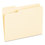 Universal UNV12213 Recycled Interior File Folders, 1/3 Cut Top Tab, Letter, Manila, 100/box, Price/BX