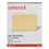 Universal UNV12304 Recycled Interior File Folders, 1/3 Cut Top Tab, Letter, Yellow, 100/box, Price/BX
