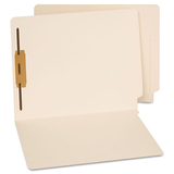 Universal UNV13110 End Tab Folders, One Fastener, Letter, Manila, 50/box