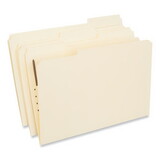 Universal UNV13510 Manila Folders, One Fastener, 1/3 Tab, Legal, 50/box