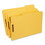 Universal UNV13528 Manila Folders, 2 Fasteners, 1/3 Tab, Legal, Yellow, 50/bx, Price/BX