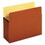 Universal UNV15262 5 1/4 Inch Expansion File Pockets, Straight Tab, Letter, Redrope/manila, 10/box, Price/BX