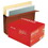 Universal UNV15343 Redrope Expanding File Pockets, 3.5" Expansion, Letter Size, Redrope, 25/Box, Price/BX