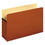 Universal UNV15363 5 1/4 Inch Expansion File Pockets, Straight, Legal, Redrope/manila, 10/box, Price/BX