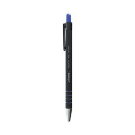 UNIVERSAL OFFICE PRODUCTS UNV15521 Ballpoint Pen, Retractable, Fine 0.7 mm, Blue Ink, Blue Barrel, Dozen