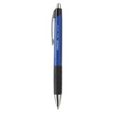 Universal One UNV15541 Advanced Ink Retractable Ballpoint Pen, Blue Ink, Blue, 1mm, Dozen