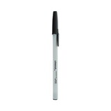 Universal UNV15613 Economy Ballpoint Stick Oil-Based Pen, Black Ink, Medium, 60/pack
