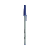 Universal UNV15614 Economy Ballpoint Stick Oil-Based Pen, Blue Ink, Medium, 60/pack