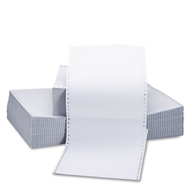 Universal UNV15703 Printout Paper, 2-Part, 15 lb Bond Weight, 9.5 x 11, White, 1,650/Carton