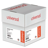 Universal UNV15872 Multicolor Computer Paper, 2-Part Carbonless, 15lb, 9-1/2 X 11, 1800 Sheets