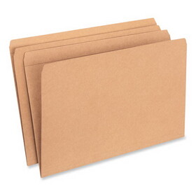 Universal UNV16140 Reinforced Kraft Top Tab File Folders, Straight Tabs, Legal Size, 0.75" Expansion, Brown, 100/Box