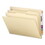 Universal UNV16150 Manila End Tab Folders With Full Cut, Letter, Six-Section, 10/box, Price/BX