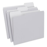 Universal UNV18101 Top Tab File Folders, 1/3-Cut Tabs: Assorted, Letter Size, 0.75