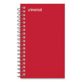 Universal UNV20453 Wirebound Memo Book, Narrow Rule, 5 X 3, White, 12 50-Sheet Pads/pack