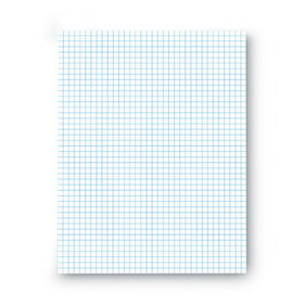 Universal UNV20631 Quadrille-Rule Glue Top Pads, Quadrille Rule (4 sq/in), 50 White 8.5 x 11 Sheets, Dozen