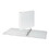 UNIVERSAL OFFICE PRODUCTS UNV20744 Slant-Ring Economy View Binder, 1-1/2" Capacity, White, Price/EA