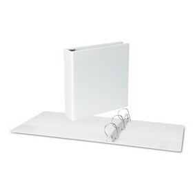 UNIVERSAL OFFICE PRODUCTS UNV20746 Slant-Ring Economy View Binder, 2" Capacity, White