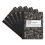 Universal UNV20946 Composition Book, Medium/College Rule, Black Marble Cover, (100) 9.75 x 7.5 Sheets, 6/Pack, Price/PK