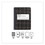 Universal UNV20957 Quad Rule Composition Book, Quadrille Rule (4 sq/in), Black Marble Cover, (100) 9.75 x 7.5 Sheets, 6/Pack, Price/PK