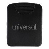 Universal UNV21270 Fabric Panel Wall Clips, 25-Sheet Capacity, Black, 20/Pack