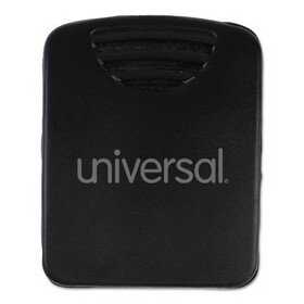 Universal UNV21270 Fabric Panel Wall Clips, 25 Sheet Capacity, Black, 20/Pack