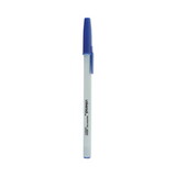 UNIVERSAL OFFICE PRODUCTS UNV27411 Economy Ballpoint Stick Oil-Based Pen, Blue Ink, Medium, Dozen