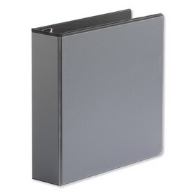 UNIVERSAL OFFICE PRODUCTS UNV30731 Comfort Grip Deluxe Plus D-Ring View Binder, 2" Capacity, 8-1/2 X 11, Black