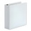 UNIVERSAL OFFICE PRODUCTS UNV30752 Comfort Grip Deluxe Plus D-Ring View Binder, 3" Capacity, 8-1/2 X 11, White, Price/EA