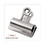 Universal UNV31266 Bulldog Clips, Steel, 1" Capacity, 3" Wide, Nickel-Plated, 12/Pack, Price/PK