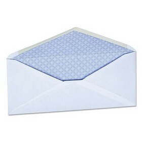 Universal UNV35202 Open-Side Security Tint Business Envelope, #10, Monarch Flap, Gummed Closure, 4.13 x 9.5, White, 500/Box